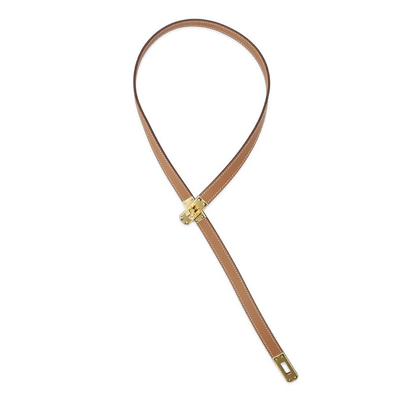 エルメス ネックレス ケリーラリアット Kelly lariat ゴールド/ゴールド金具 スイフト K刻印 HERMES