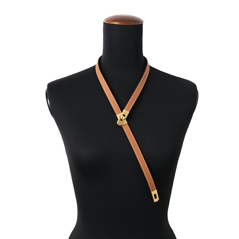 エルメス ネックレス ケリーラリアット Kelly lariat ゴールド/ゴールド金具 スイフト K刻印 HERMES