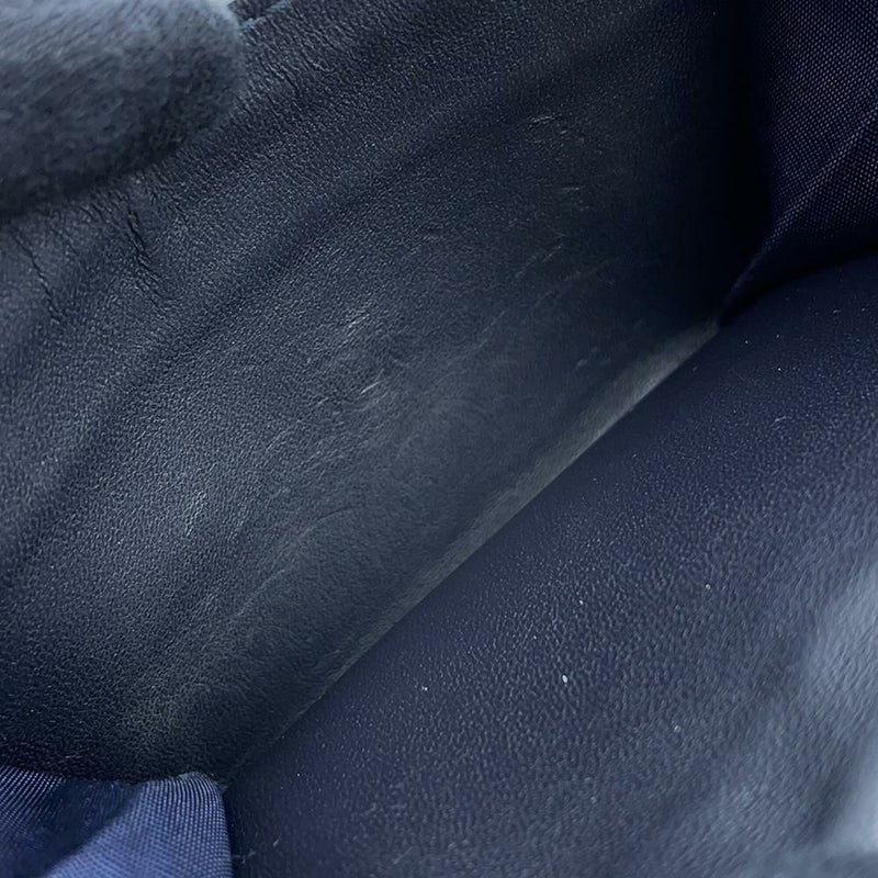 クリスチャン・ディオール 二つ折り財布 レディディオール カナージュ ラムスキン Christian Dior