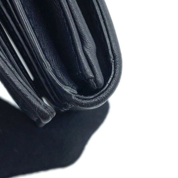 クリスチャン・ディオール 二つ折り財布 レディディオール カナージュ ラムスキン Christian Dior