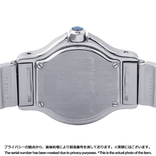 カルティエ サントスオクタゴン SM W2001683 Cartier 腕時計 アイボリー文字盤 クォーツ