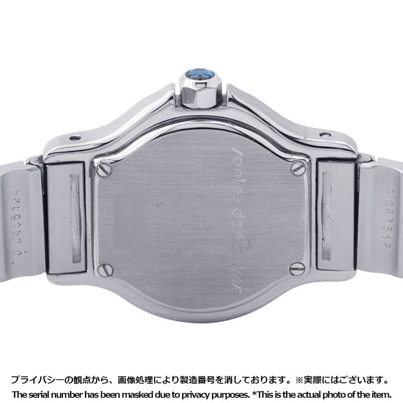 カルティエ サントスオクタゴン SM W2001683 Cartier 腕時計 アイボリー文字盤 クォーツ
