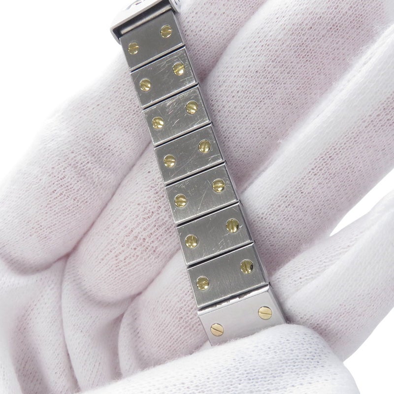カルティエ サントスオクタゴン SM W2001683 Cartier 腕時計 アイボリー文字盤 クォーツ