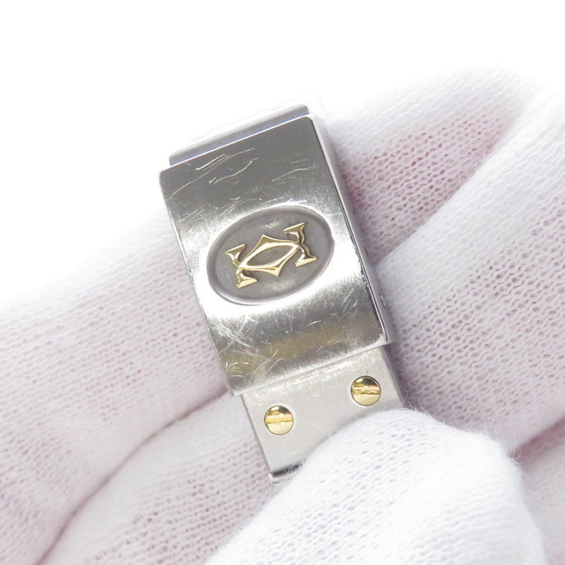 カルティエ サントスオクタゴン SM W2001683 Cartier 腕時計 アイボリー文字盤 クォーツ