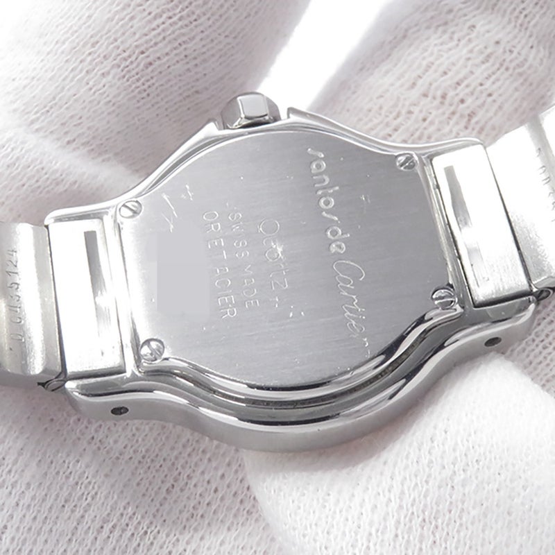 カルティエ サントスオクタゴン SM W2001683 Cartier 腕時計 アイボリー文字盤 クォーツ