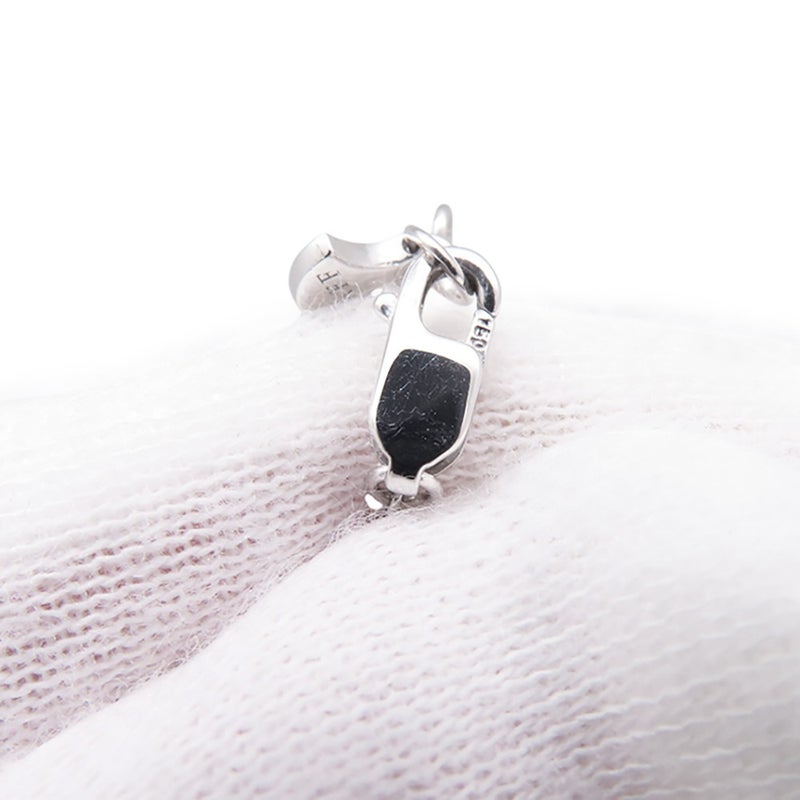 グラフ ネックレス ダブル バタフライ シルエット ダイヤモンド ペンダント ダイヤ 計0.53ct K18WGホワイトゴールド RGP745