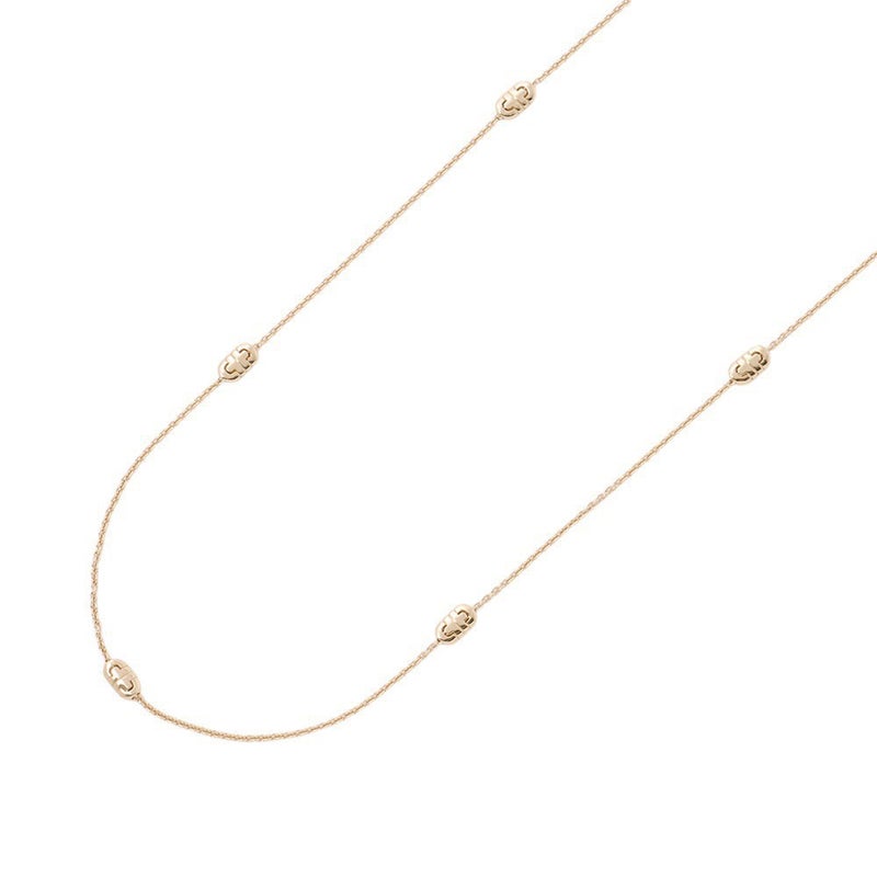 ブルガリ ネックレス パレンテシ 11モチーフ K18YGイエローゴールド BVLGARI ジュエリー