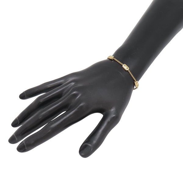 ブルガリ ブレスレット パレンテシ 5モチーフ ブレスレット K18YGイエローゴールド BVLGARI ジュエリー