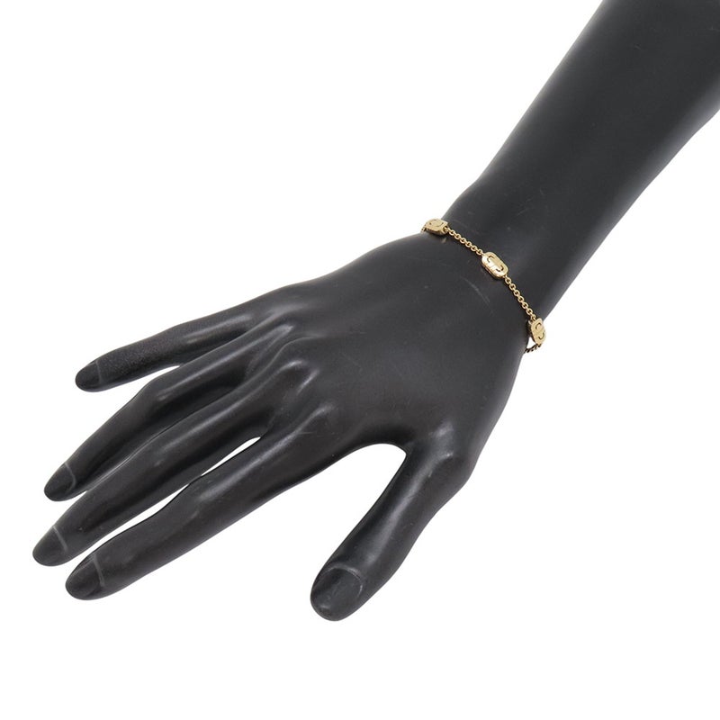 ブルガリ ブレスレット パレンテシ 5モチーフ ブレスレット K18YGイエローゴールド BVLGARI ジュエリー