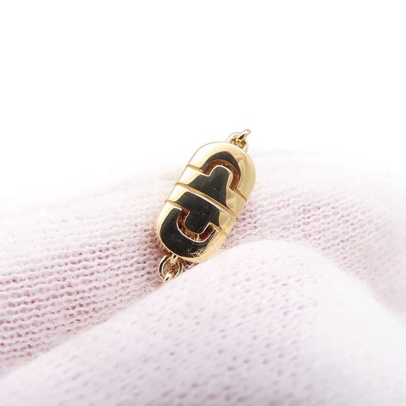 ブルガリ ブレスレット パレンテシ 5モチーフ ブレスレット K18YGイエローゴールド BVLGARI ジュエリー