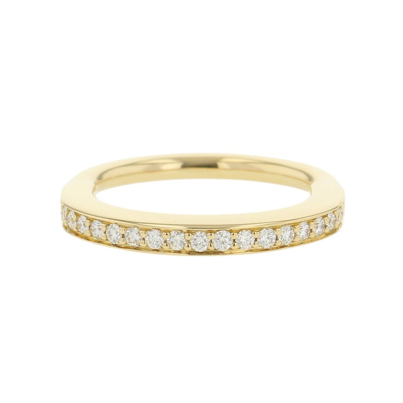 ティファニー リング ロック リング ダイヤモンド 計0.38ct K18YGイエローゴールド サイズ約13号 Tiffany&Co. 指輪