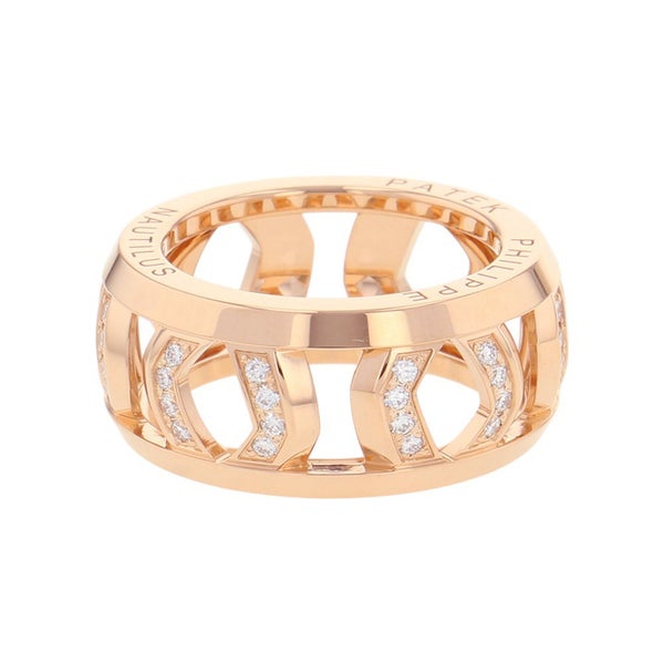 パテックフィリップ リング ノーチラス ダイヤモンド 48P 計0.4ct K18PGピンクゴールド サイズ53 275.9751/1.R4 PATEK PHILIPPE 指輪