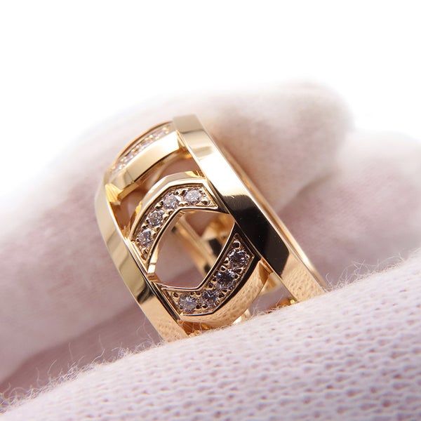 パテックフィリップ リング ノーチラス ダイヤモンド 48P 計0.4ct K18PGピンクゴールド サイズ53 275.9751/1.R4 PATEK PHILIPPE 指輪