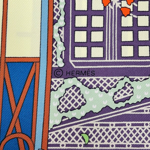 エルメス スカーフ カレ90 オブジェ・ドゥ・キュリオジデ Objets de Curiosit シルク HERMES 2022年秋冬