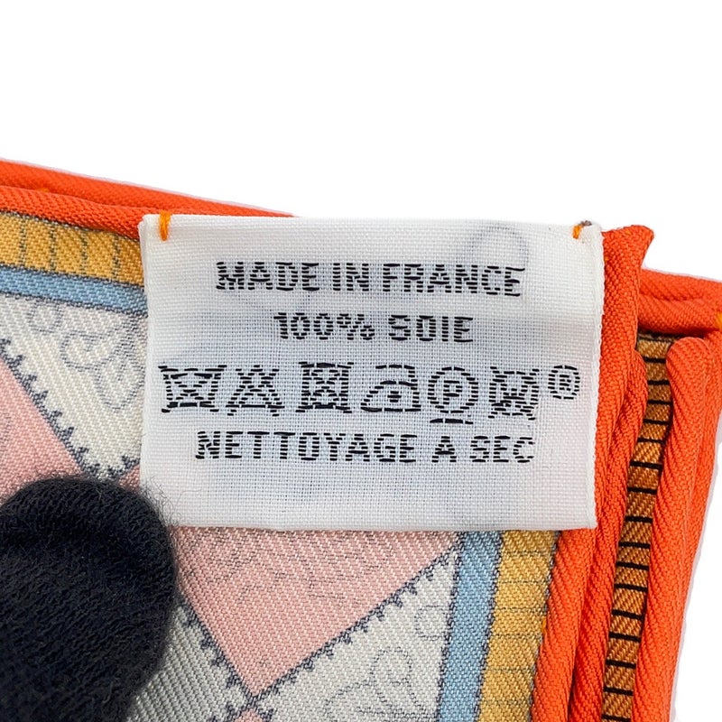 エルメス スカーフ カレ90 オブジェ・ドゥ・キュリオジデ Objets de Curiosit シルク HERMES 2022年秋冬