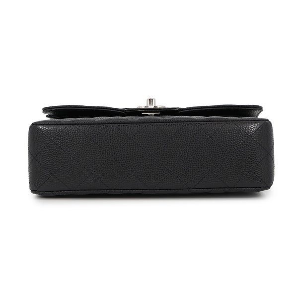 シャネル チェーンショルダーバッグ クラシック マトラッセ23 ココマーク キャビアスキン A01113 CHANEL 黒