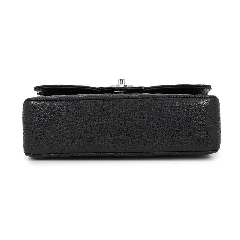 シャネル チェーンショルダーバッグ クラシック マトラッセ23 ココマーク キャビアスキン A01113 CHANEL 黒