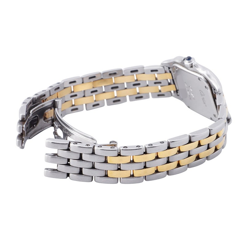 カルティエ パンテール 2ロウ SM W25029B6 Cartier 腕時計 アイボリー文字盤 クォーツ ヴィンテージ