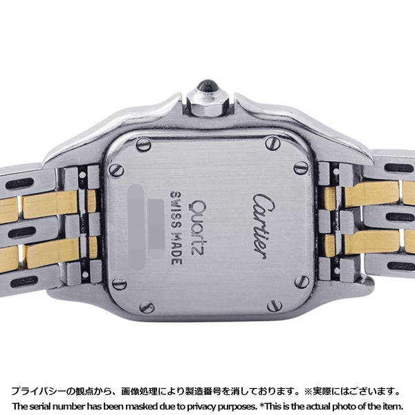 カルティエ パンテール 2ロウ SM W25029B6 Cartier 腕時計 アイボリー文字盤 クォーツ ヴィンテージ