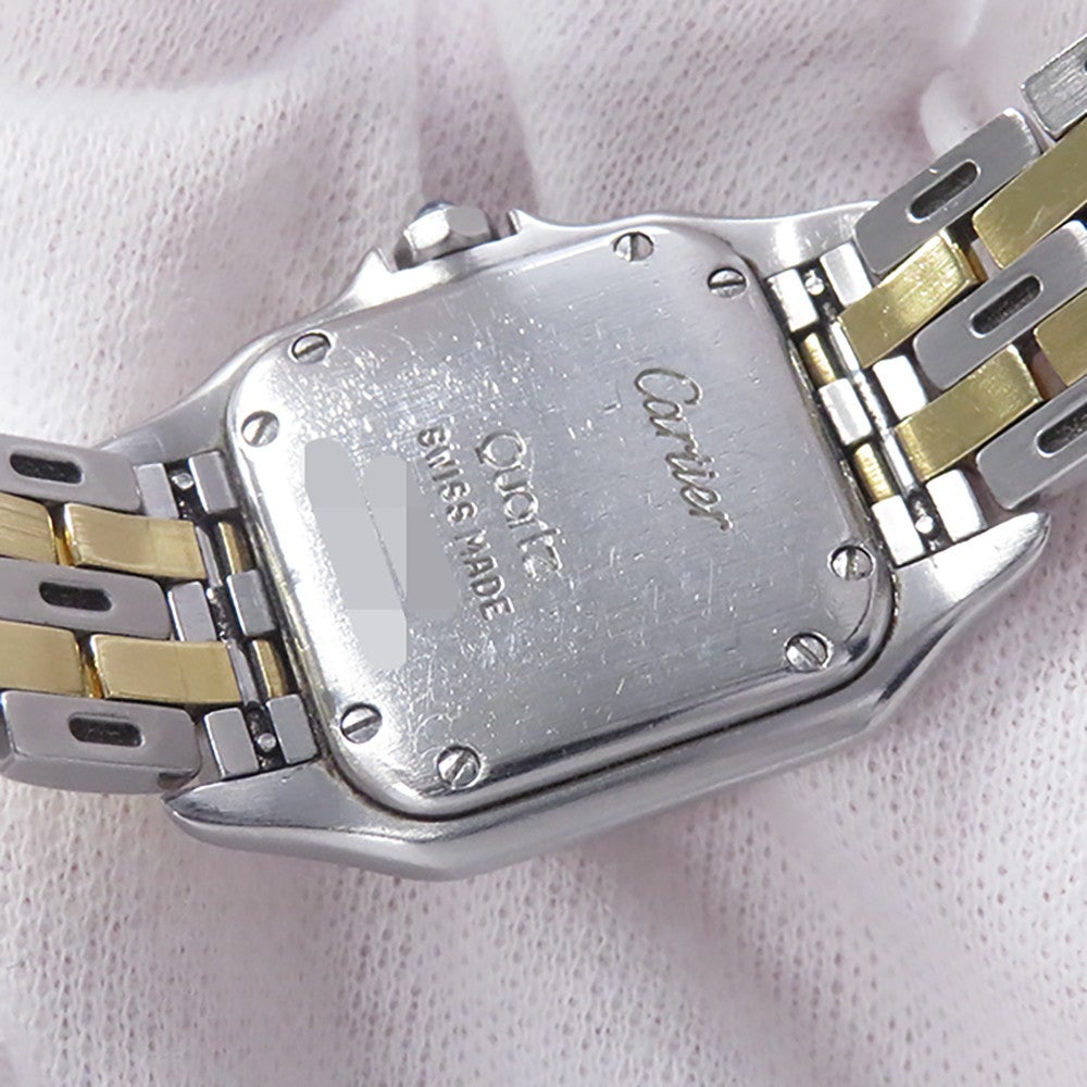 カルティエ パンテール 2ロウ SM W25029B6 Cartier 腕時計 アイボリー