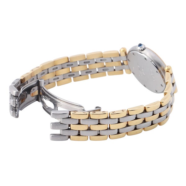 カルティエ パンテール ヴァンドーム 3ロウ SM W25030B8 Cartier 腕時計 アイボリー文字盤