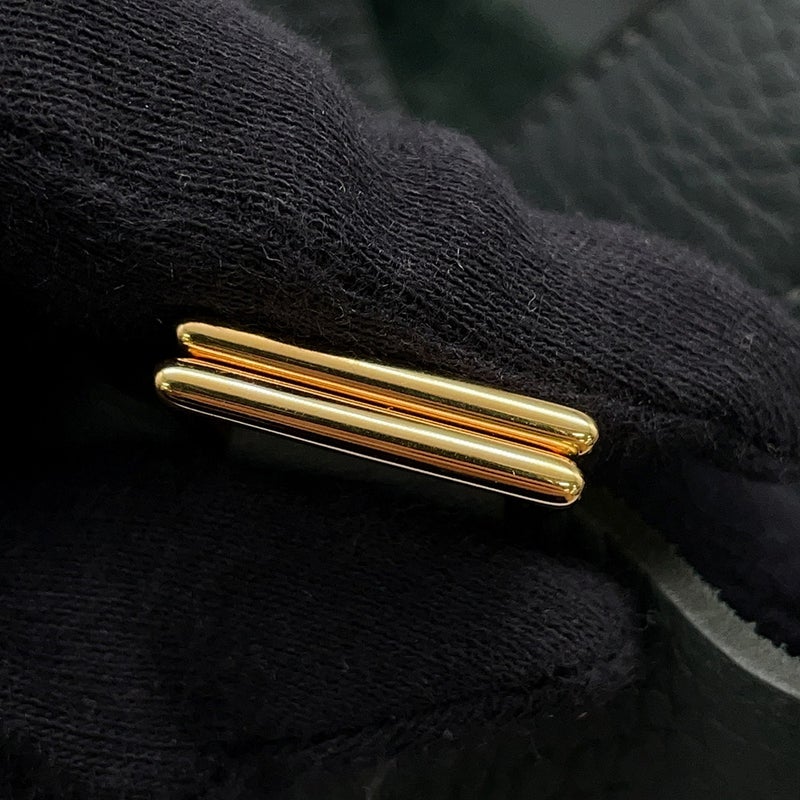 エルメス ハンドバッグ ピコタンロックMM ヴェールマングローブ/ゴールド金具 トリヨンクレマンス K刻印