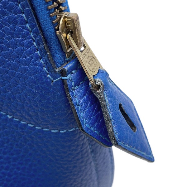 エルメス ハンドバッグ ボリード35 ブルー/ゴールド金具 アルデンヌ 〇Y刻印 HERMES Bolide 2wayショルダーバッグ