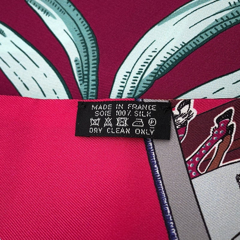 エルメス スカーフ マキシツイリー カレ・アン・カレ CARRE EN CARRES HERMES シルク