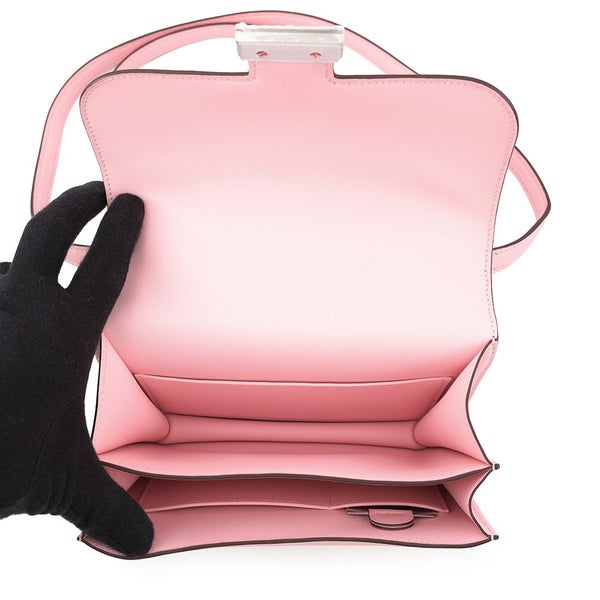 エルメス ショルダーバッグ ミニ コンスタンス3 ローズサクラ/マットシルバー金具 スイフト K刻印 HERMES Constance