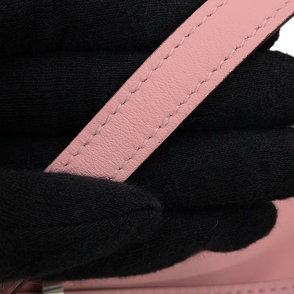 エルメス ショルダーバッグ ミニ コンスタンス3 ローズサクラ/マットシルバー金具 スイフト K刻印 HERMES Constance