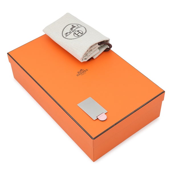 エルメス ショルダーバッグ ミニ コンスタンス3 ローズサクラ/マットシルバー金具 スイフト K刻印 HERMES Constance
