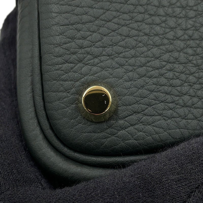 エルメス ハンドバッグ ピコタンロックPM ヴェールマングローブ/ゴールド金具 トリヨンクレマンス W刻印 HERMES トートバッグ