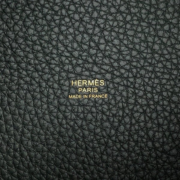 エルメス ハンドバッグ ピコタンロックPM ヴェールマングローブ/ゴールド金具 トリヨンクレマンス W刻印 HERMES トートバッグ