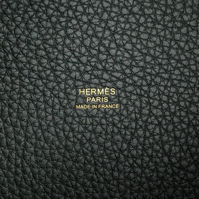 エルメス ハンドバッグ ピコタンロックPM ヴェールマングローブ/ゴールド金具 トリヨンクレマンス W刻印 HERMES トートバッグ