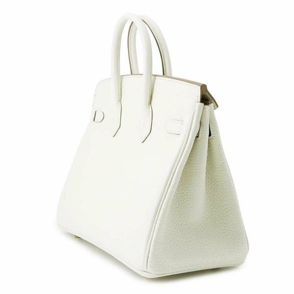 エルメス バーキン25 マッシュルーム/ゴールド金具 トゴ B刻印 HERMES Birkin ハンドバッグ