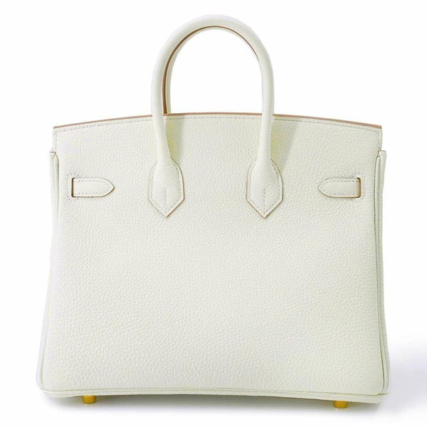 エルメス バーキン25 マッシュルーム/ゴールド金具 トゴ B刻印 HERMES Birkin ハンドバッグ