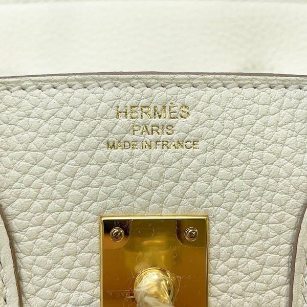 エルメス バーキン25 マッシュルーム/ゴールド金具 トゴ B刻印 HERMES Birkin ハンドバッグ