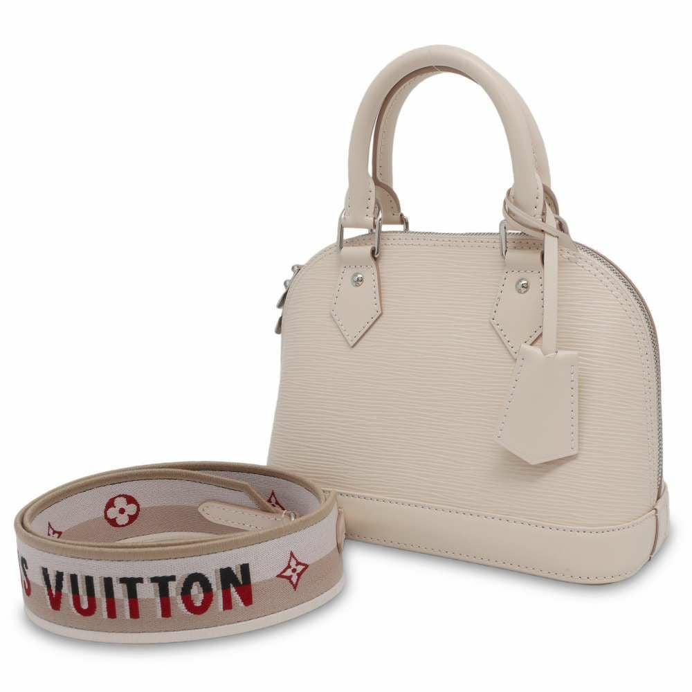 LOUIS VUITTON ルイヴィトン アルマBB M58706 2WAYショルダーバッグ クオーツホワイト RFID 【中古】 LOUIS VUITTON（ルイ・ヴィトン） アルマBB M58706 ハンドバッグ 2WAY