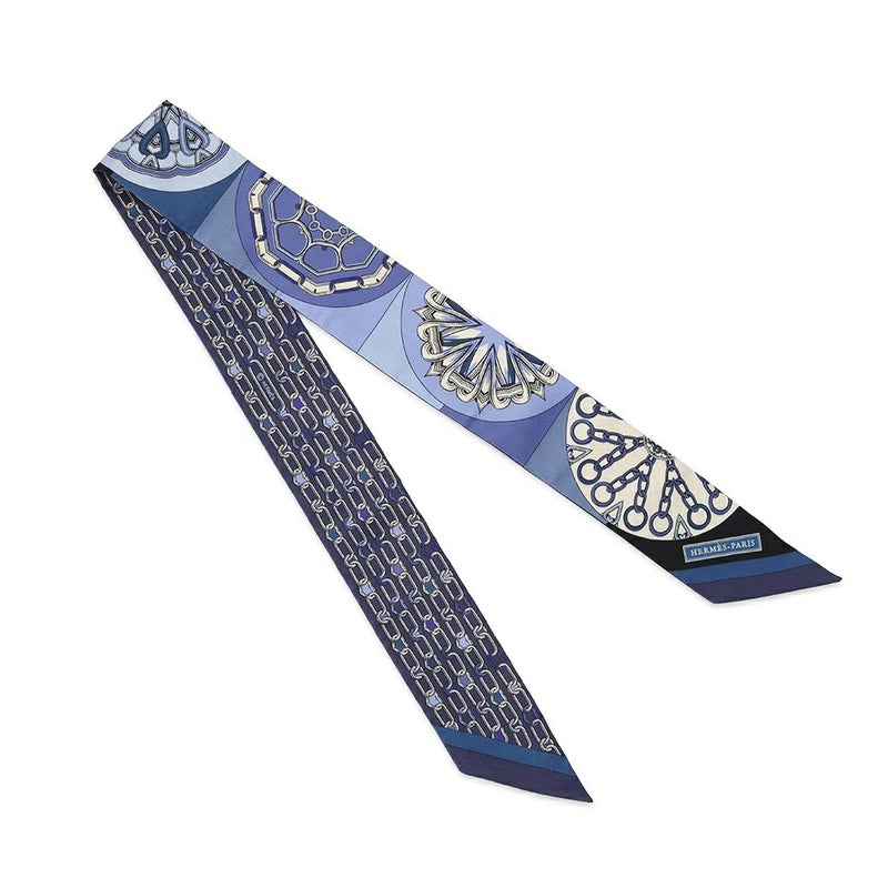 エルメス ツイリー カレイドスコープ エフェクト Effet Kaleidoscope Twilly HERMES シルク 2025春夏