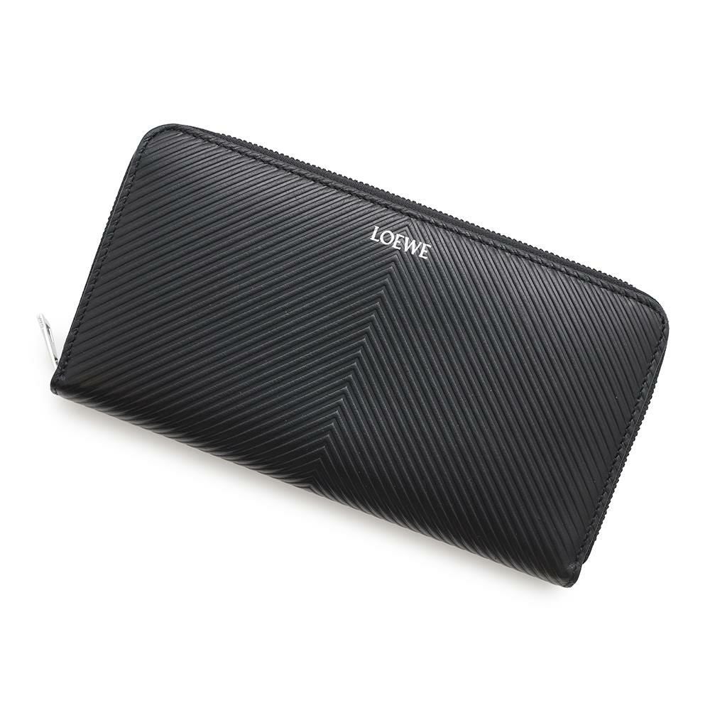 ロエベ 長財布 ジップアラウンド ウォレット カーフレザー C779T12X01