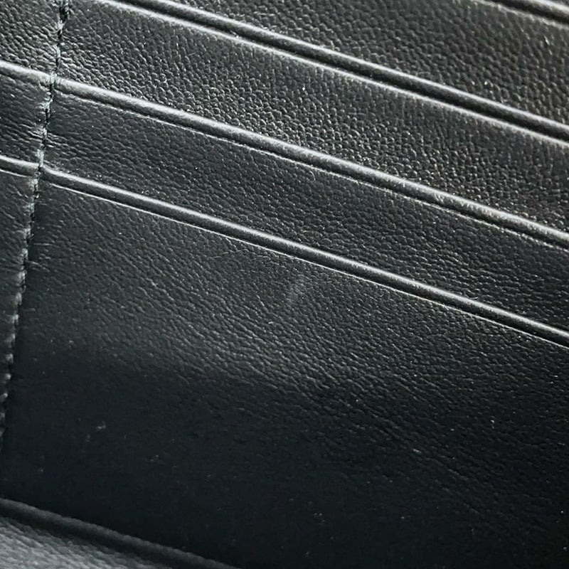 バレンシアガ 長財布 クラッシュ コンチネンタル ウォレット カーフレザー 766447 BALENCIAGA 黒