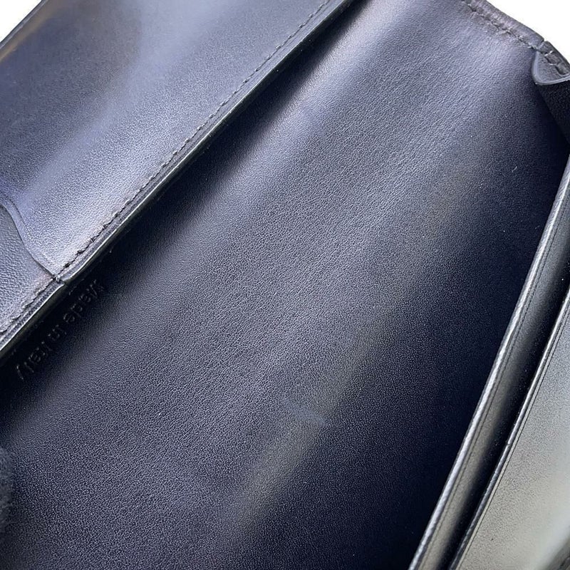 ベルルッティ 長財布 カリグラフィ レザー Berluti メンズ ロングウォレット 財布 黒 お札入れ