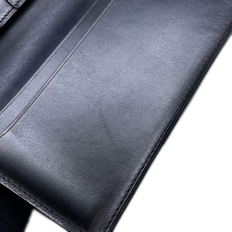 ベルルッティ 長財布 カリグラフィ レザー Berluti メンズ ロングウォレット 財布 黒 お札入れ
