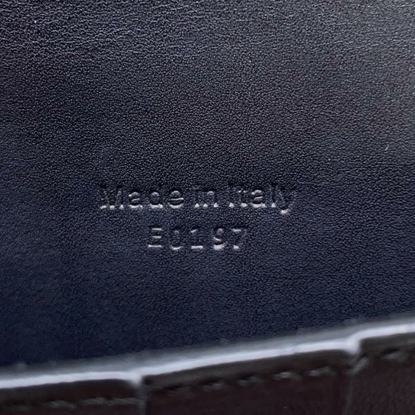 ベルルッティ 長財布 カリグラフィ レザー Berluti メンズ ロングウォレット 財布 黒 お札入れ