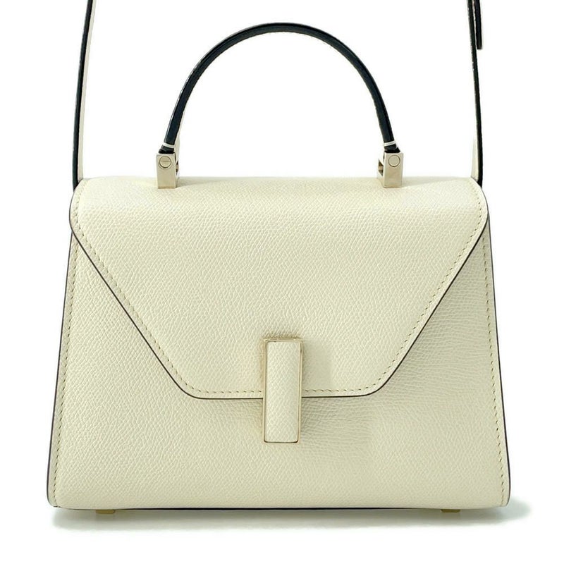 ヴァレクストラ ハンドバッグ イジィデ マイクロ V5E23-28-W-OC Valextra 2way 白