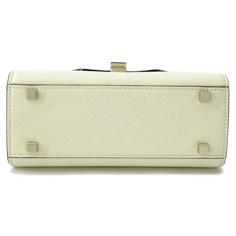 ヴァレクストラ ハンドバッグ イジィデ マイクロ V5E23-28-W-OC Valextra 2way 白