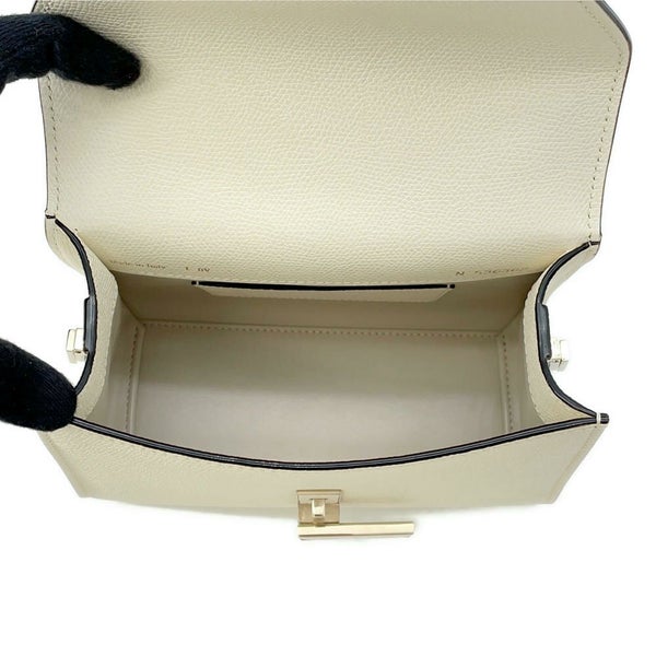 ヴァレクストラ ハンドバッグ イジィデ マイクロ V5E23-28-W-OC Valextra 2way 白