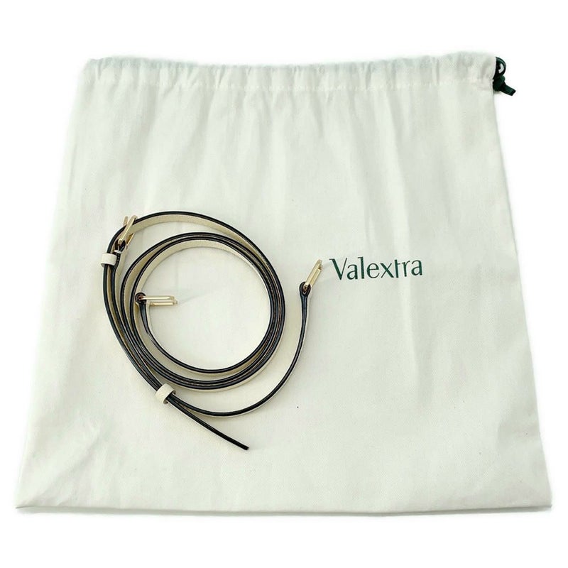 ヴァレクストラ ハンドバッグ イジィデ マイクロ V5E23-28-W-OC Valextra 2way 白