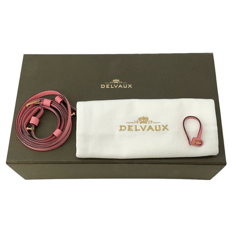 デルヴォー ハンドバッグ クールボックス ナノ AA0567AQY021XDO DELVAUX 2way デルボー