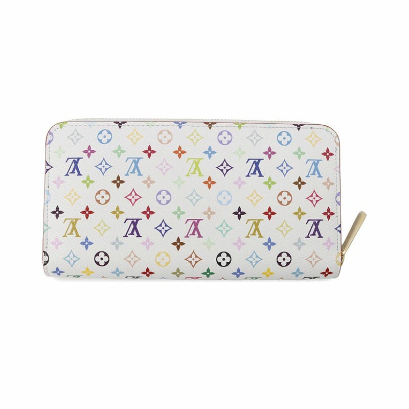 ルイヴィトン 長財布 モノグラム LV × TM ジッピー・ウォレット M13922 LOUIS VUITTON 村上隆コラボ ホワイト 白 日本限定
